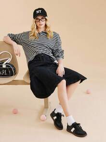 CUCCOO EASI Zapatillas minimalistas versátiles y de moda para mujer - Negro - Ver 3