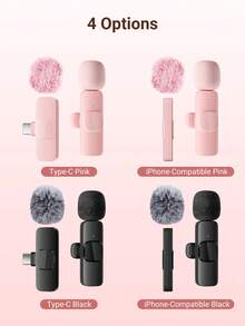 JMMO Micro không dây chuyên nghiệp cho điện thoại thông minh, micro không dây cắm điện để ghi âm video/âm thanh, micro cài ve áo để phỏng vấn/vlog/giảng dạy - Nhiều kích cỡ - Xem 5