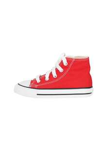 Converse Pantofi sport din pânză Chuck Taylor All Star High pentru copii, roșii / albi, 7J232C