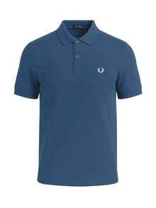 Fred Perry Men's Polo T-Shirt Blue - Dark Blue - View 1