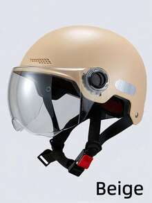 1PC Electric Motorcycle Helmet Unisex All Seasons Safety Helmet For Scooter Skateboard Christmas Gift Riding Protective Gear