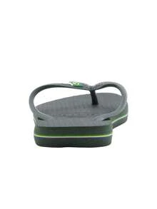Havaianas Brazil Logo Women's Flip Flops Green Olive 4110850-5983 - Green Olive/Green Olive - View 3