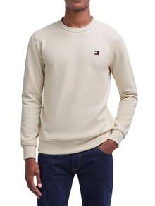 Tommy Hilfiger TOMMY JEANS Men's Cozy Breathable Easy To Match Commuting Going Out Training Beige DM0DM20660-AE3 - Cream - 查看 1