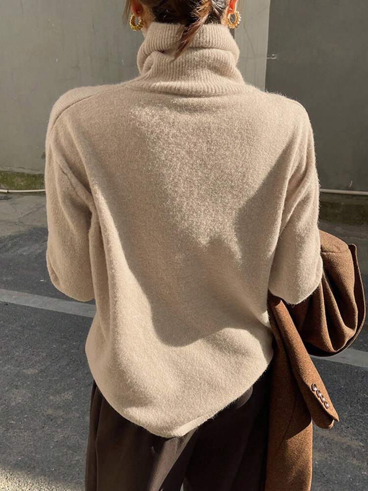 Women's Business Casual Turtleneck Sweater