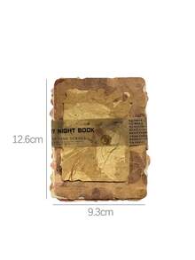 28pcs/Pack Natural Wood Grain Mixed Material Decorative Background Material Paper - Multicolor - View 8