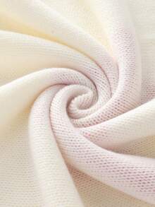 Resyla Women's White Crop Sweater With Red Heart Print And Long Sleeves Knit Sweater Cute Sweater Women Sweater Cute Clothes Sweater Tops - White - View 4