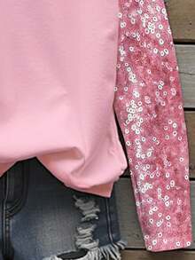 EMERY ROSE Áo thun họa tiết trái tim ngày Valentine, mùa thu, dành cho chị em gái, xu hướng hiện nay, áo thời trang, áo thun dài tay thẩm mỹ, quà tặng anh chị em, quà tặng cho chị gái, quà tặng cho mẹ, áo thời trang tối giản thường ngày. - Nhiều màu - Xem 3