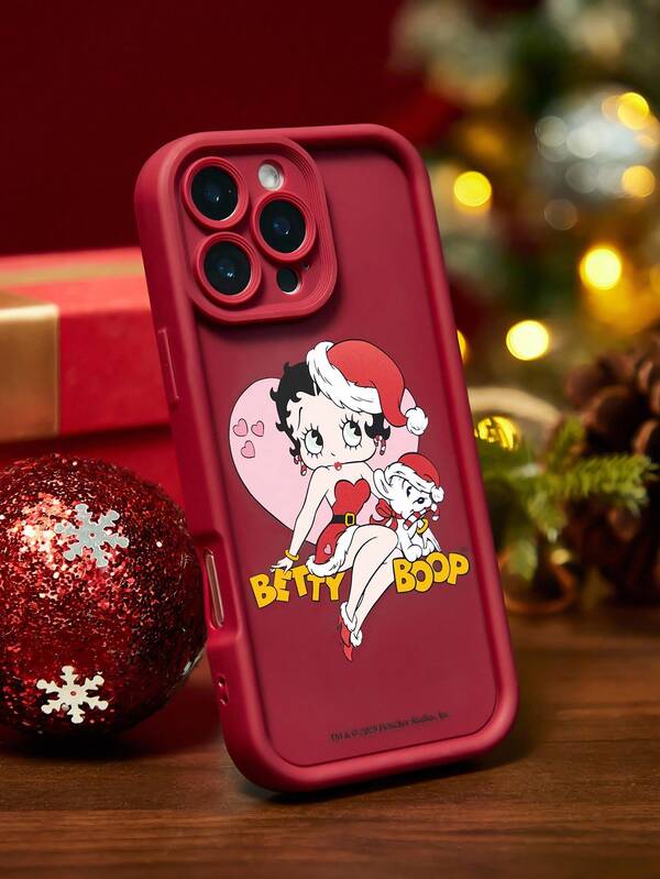 Betty Boop x SHEIN Fashion Phone Cases,Gift Ideas,Party,Holiday,Valentine's Day