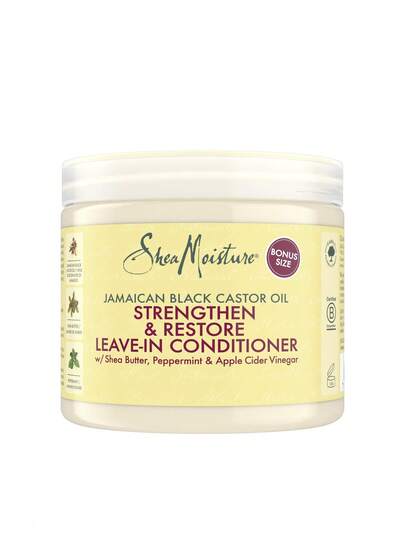 Shea Moisture Jamaican Black Castor Oil Strengthen & Restore Leave-In Conditioner 431 Ml