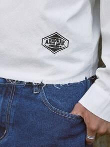 AXEPEAK Men's Solid Color Drop Shoulder Long Sleeve Button Front Casual Shirt, Summer - White - View 6