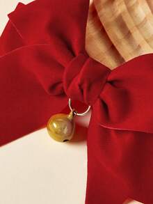 PETSIN 1pc Bow Decor Pet Necklace - Red - View 3