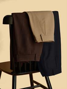 Anewsta 3条优雅时尚直筒高腰裤套装，女士度假/新年服装，春夏款 - 彩色 - 查看 2