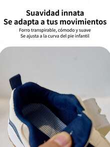 Zapatos mocasines infantiles de cuero sintético con dibujos animados, zapatos para niña, tenis para niño, tenis para niña, tenis de niña, tenis de niño, zapatillas sin cordones para jóvenes, adecuados para actividades al aire libre para el uso diario informal zapatos de niña. - Azul - Ver 7