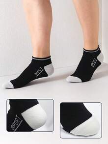 10 Pares de Calcetines Cortos Deportivos Transpirable Para Hombre Sport Unitalla - Multicolor - Ver 3