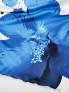 MOD 4 piezas Parte superior corta ajustada tipo tubo, con lazo en la cintura, top bandeau estampado, top corto sin tirantes, paquete de 4 tops bandeau tipo tubo para mujer con detalle de fruncido y cordón, estampado floral, para primavera/verano, té, salir - Marrón 3 - Ver 4