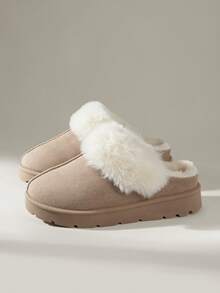 Solecia 女士休闲厚底保暖雪地靴，适合日常穿着