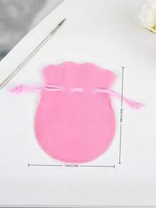 1/6/12 unidades de saquinhos de veludo em formato de cabaça com cordão para joias, ideais para embalar anéis, pulseiras e brincos, perfeitos para presentes de Natal.