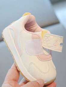 Zapatos mocasines infantiles de cuero sintético con dibujos animados, zapatos para niña, tenis para niño, tenis para niña, tenis de niña, tenis de niño, zapatillas sin cordones para jóvenes, adecuados para actividades al aire libre para el uso diario informal zapatos de niña. - Rosa - Ver 8