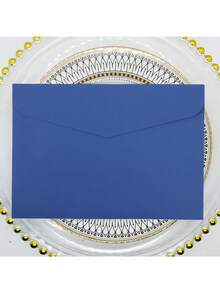 10pcs Luxurious Paper Envelopes Rectangle Pocket - Perfect For Wedding, Business, And Party Invitations, Photos, And Gift Cards - 4.4x6.2inch, Elegant, And Acid-Free,Christmas - 10pcs/set - View 12