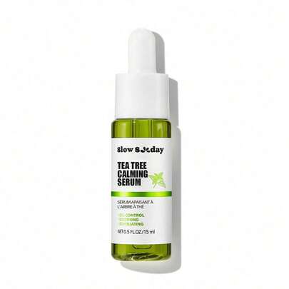 SlowSunday Blemish Tea Tree Serum, With Niacinamide, Tea Tree Oil & Salicylic Acid, Oil Control, Even Out Facial Skin, Suitable For Summer, Y2K, For Party & Gifts, Ideal For Party