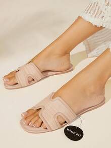 SHUZIA Sandal đế bằng dệt kiểu Bohemian dành cho nữ, hoàn hảo cho kỳ nghỉ và du lịch, giày mùa hè, giày mùa xuân, kỳ nghỉ xuân, lễ Phục sinh, quà Ngày của Mẹ, quà Giáng sinh, quà Ngày Valentine, cỡ rộng. - Màu be - Xem 4