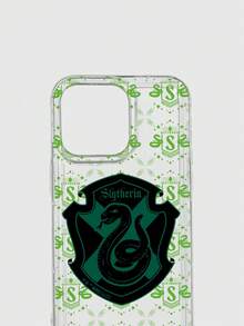 HARRY POTTER X SHEIN Ốp lưng điện thoại in hình huy hiệu rắn trong suốt, họa tiết phù thủy huyền ảo, ốp lưng mềm trong suốt chống sốc, phong cách trường học phép thuật, tương thích với iPhone & Galaxy, phù hợp cho người hâm mộ sử dụng hàng ngày hoặc làm quà tặng. Ốp điện thoại tương thích với iPhone 17/Air/17 Pro/17 Pro Max, vỏ bảo vệ tương thích với iPhone & Galaxy. - Trong sáng - Xem 7
