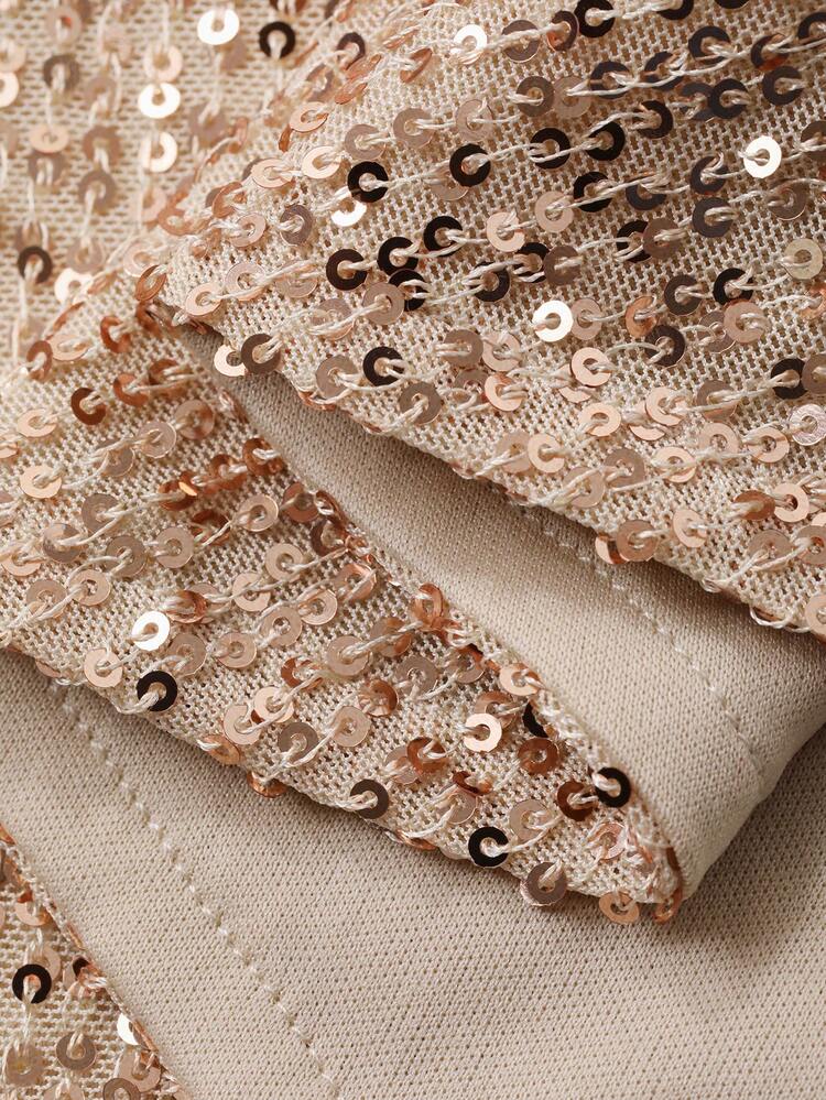 Sparkling Sequin Mermaid Dress Design, Luxurious Beaded Sexy V-Neck Dress New Year Christmas Elegant Women Dresses Prom Dress