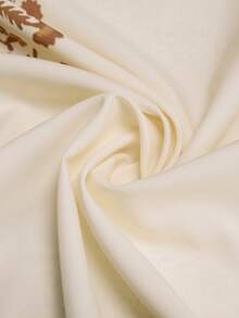 SHEIN Veneréa 2pcs Women Elegant Floral Print Long Sleeve Shirt And Pants Set - Multicolor - View 5