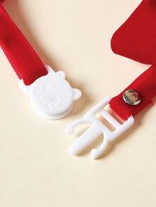 PETSIN 1pc Bow Decor Pet Necklace - Red - View 4