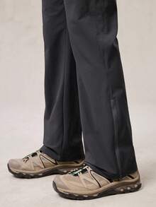 OutZeal Women PFC-Free Water-Resistant Multi Pockets Zippered Leg Opening Flared Outdoor Pants Camping Hiking Climbing - Dark Grey - View 8