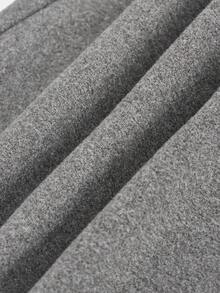 SHEIN 2件套女童休闲百搭喇叭保暖裤，黑灰色，日常穿着，秋冬季 - 彩色 - 查看 8