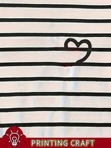 Resyla 女士数码定位印花修身短袖T恤 - 彩色 - 查看 5