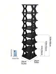 There Are Unavoidable Process Issues Such As Dirt And Scratches, So Please Be Cautious When Taking Photos,Shoe Rack, Home Door Multi-Layer Storage Shoe Rack, Small Narrow And Simple Shoe Rack, Entrance Door Storage Rack, Dormitory Shoe Cabinet