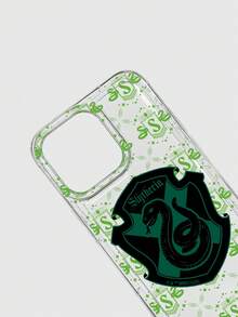 HARRY POTTER X SHEIN Ốp lưng điện thoại in hình huy hiệu rắn trong suốt, họa tiết phù thủy huyền ảo, ốp lưng mềm trong suốt chống sốc, phong cách trường học phép thuật, tương thích với iPhone & Galaxy, phù hợp cho người hâm mộ sử dụng hàng ngày hoặc làm quà tặng. Ốp điện thoại tương thích với iPhone 17/Air/17 Pro/17 Pro Max, vỏ bảo vệ tương thích với iPhone & Galaxy. - Trong sáng - Xem 6