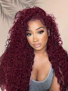 ALL READY WIG TO SPORT 9am Hair Store Wear Go Half Wig 99J Burgundowy kolor Wstępnie stylizowana fala wodna Elastyczne dopasowanie 3 w 1 Pół peruka ze sznurkiem Naturalna linia włosów Bezszwowa przyjazna dla początkujących Wear And Go Peruka bez kleju z ludzkich włosów Wstępnie wyrwana linia włosów 180% gęstości 14-16 cali Bob 18-26 cali Regularny kolor Naturalne nieprzetworzone dziewicze włosy Peruki świąteczne