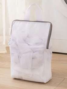 1 cái, Túi treo đồ lót treo tường để đựng tất, đồ trang trí tủ quần áo, đồ lót, đồ lưu trữ, đồ dùng sinh hoạt, ký túc xá sinh viên, túi lưới treo tường - trắng - Xem 12