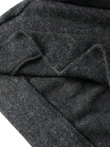 EMERY ROSE Bluza damska w jednolitym kolorze, z ukośnymi ramionami i długim rękawem, luźna i swobodna