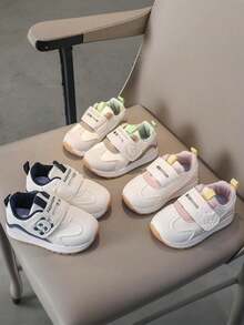 Zapatos mocasines infantiles de cuero sintético con dibujos animados, zapatos para niña, tenis para niño, tenis para niña, tenis de niña, tenis de niño, zapatillas sin cordones para jóvenes, adecuados para actividades al aire libre para el uso diario informal zapatos de niña. - Rosa - Ver 11