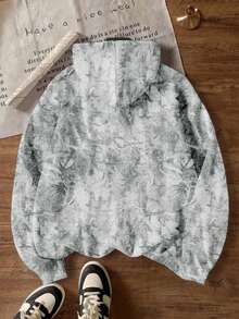 Áo sweatshirt nữ tay dài in chữ, dáng rộng, thoải mái. - Nhiều màu - Xem 2