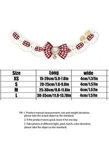 PETSIN 1 宠物领结项圈；宠物针织围兜；宠物项圈；宠物配饰；宠物用品 - 彩色 - 查看 12