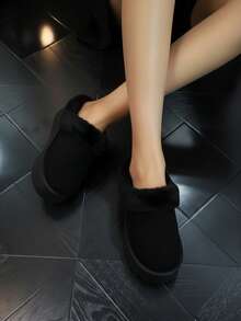 Women Home Slippers - Black - View 2