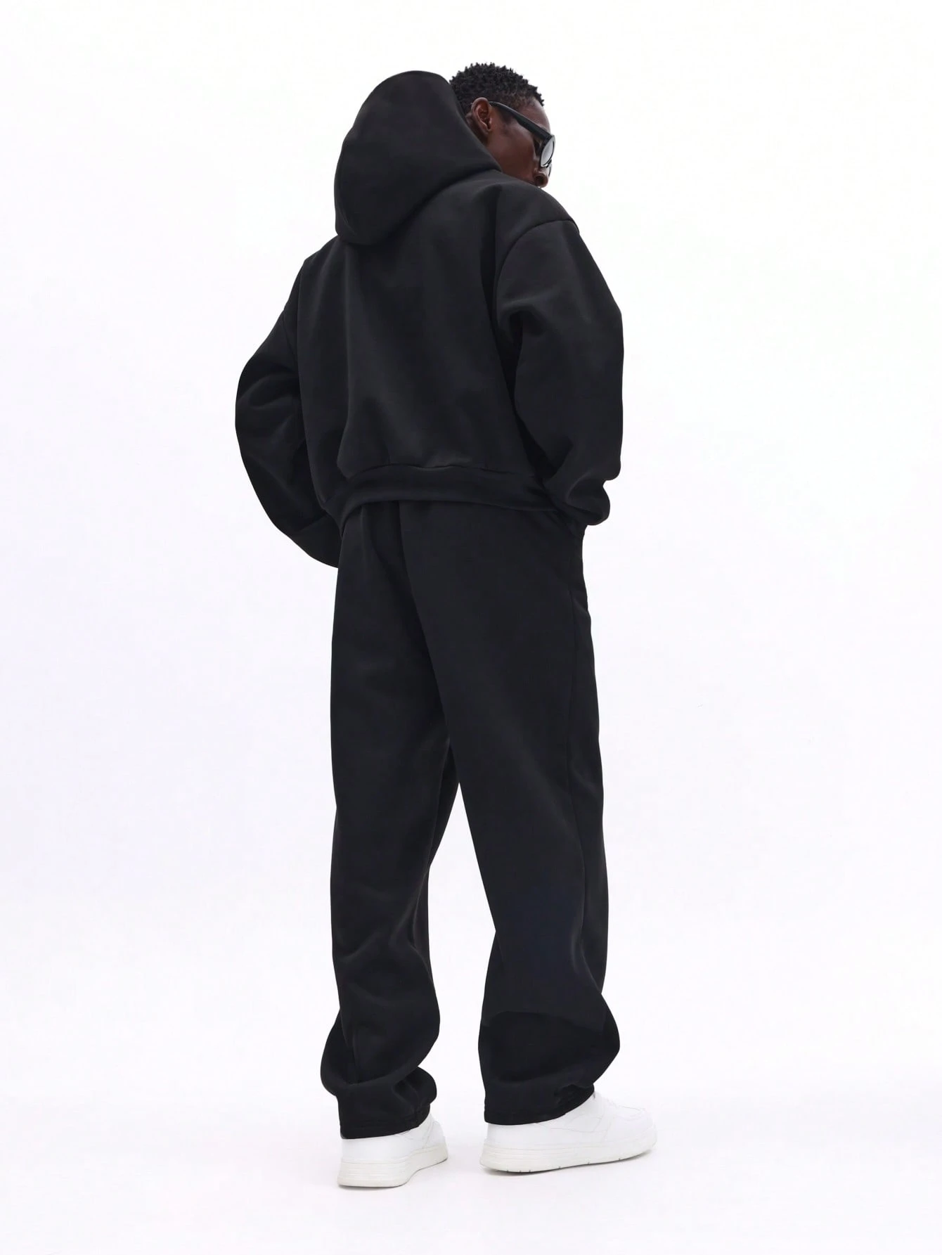 Ensemble sweat à capuche et jogging oversize