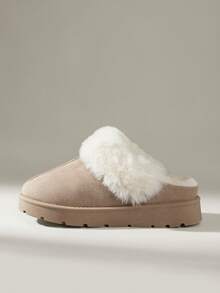 Solecia 女士休闲厚底保暖雪地靴，适合日常穿着