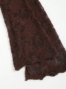 Sweetra Y2K Sexy Lace Asymmetric Shoulder Asymmetrical Hem Dress