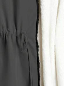 EMERY ROSE 女士冬季长袖抽绳连帽保暖长款休闲羽绒服 - 彩色 - 查看 6