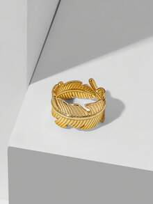 MOTF PREMIUM WOMEN SINGLE RING - Yellow Gold - View 2