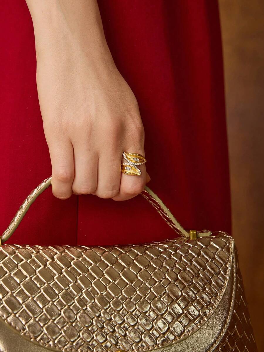 MOTF PREMIUM WOMEN SINGLE RING - Gold - View 1