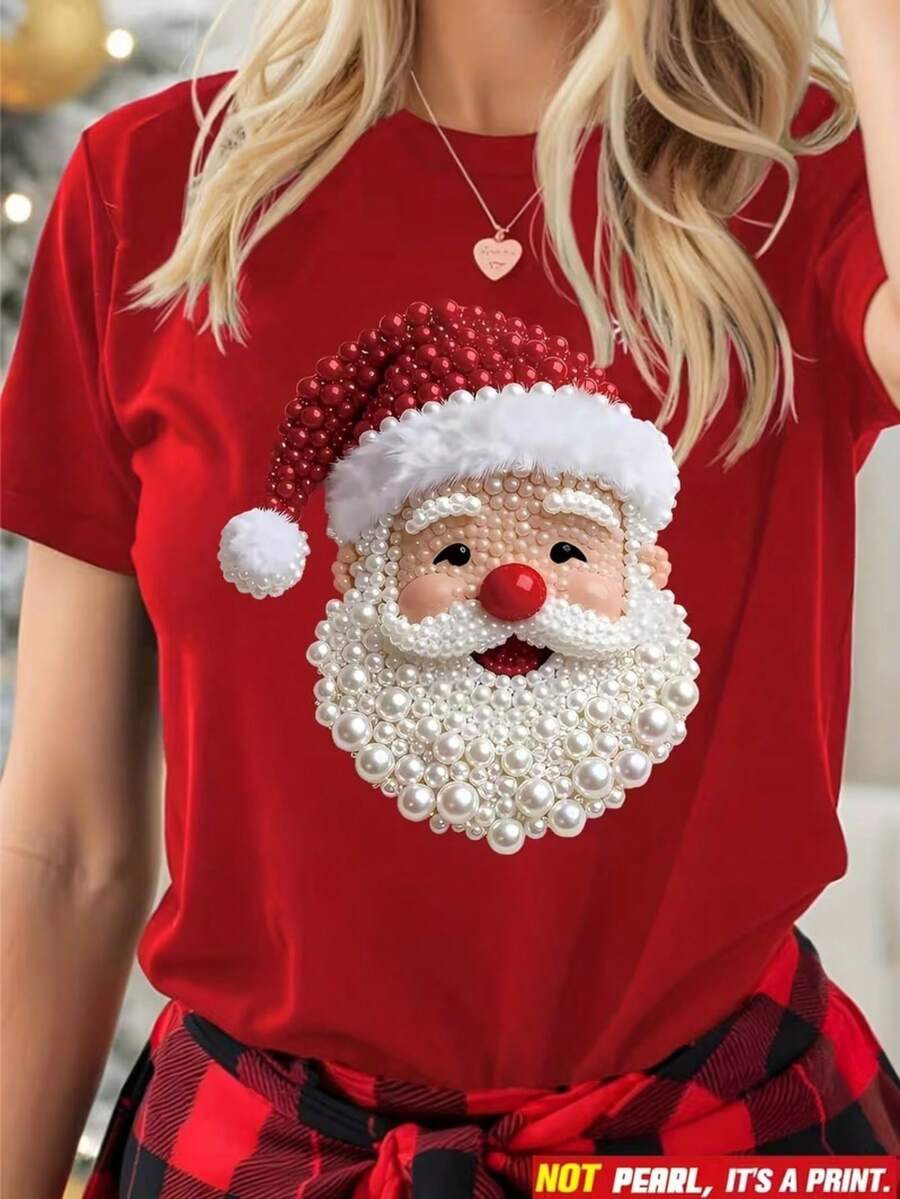 Women T-Shirts - Red - View 1
