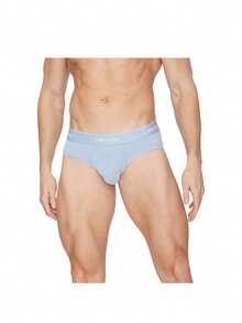 Calvin Klein 3 Pack Men's Briefs - black/glacier/blue bell - View 2
