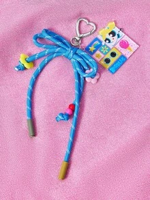 THE POWERPUFF GIRLS X SHEIN Keyrings & Keychains - Multicolor - View 2